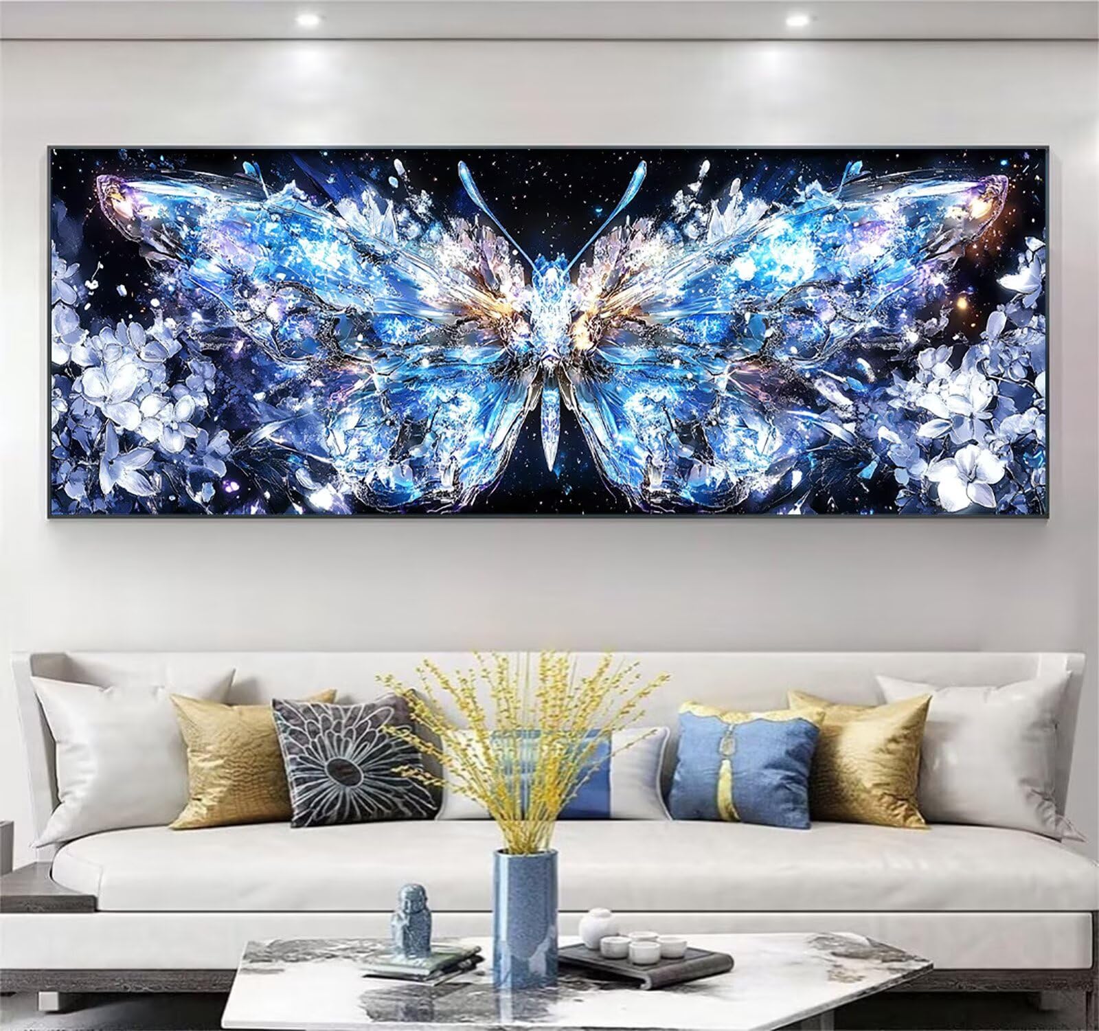 Zestawy do malowania kryształami diamentowymi dla dorosłych, 5D, motyl, duże zestawy artystyczne, dla dorosłych, okrągłe, pełne wiercenie, zestawy mozaikowe dla początkujących, kryształowy haft