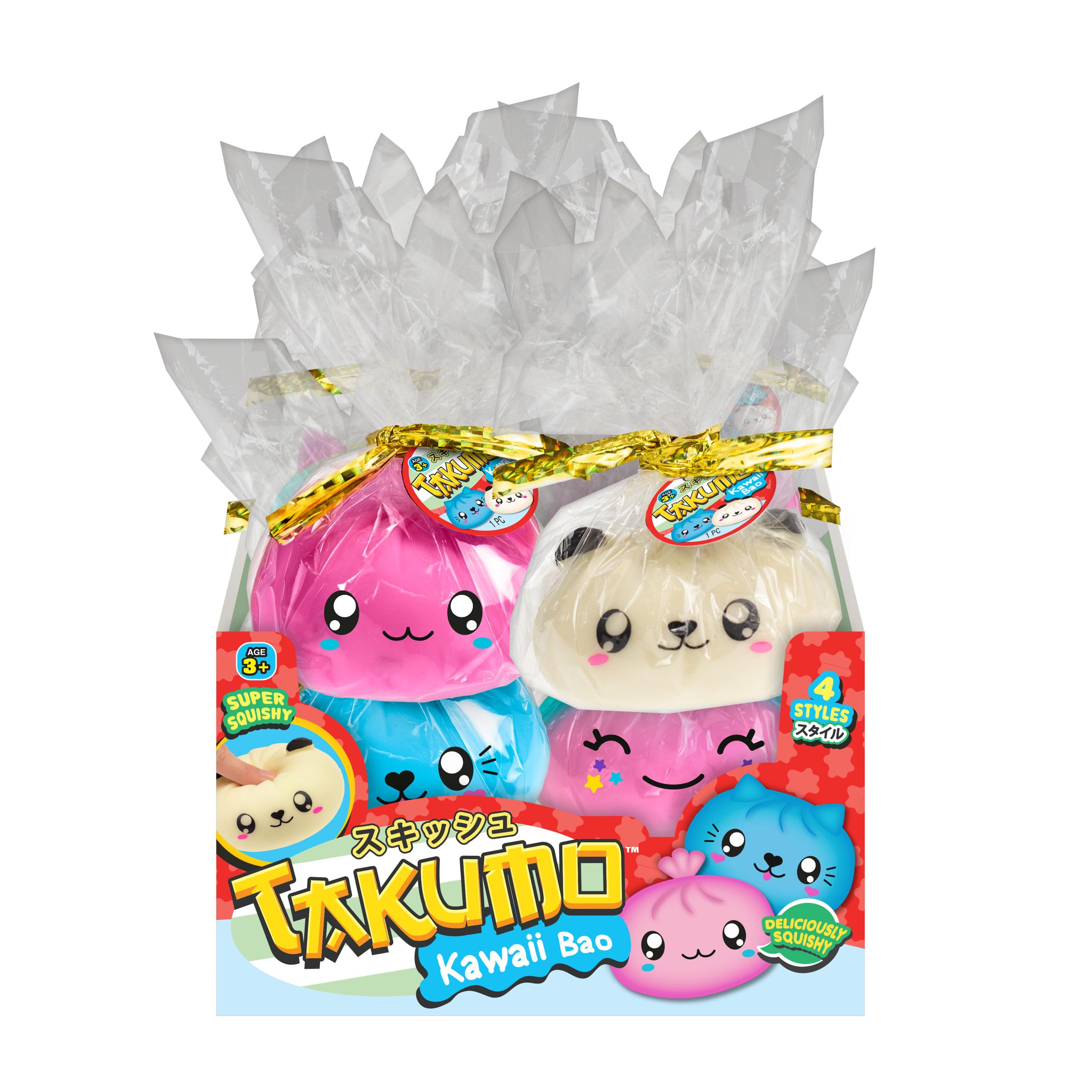 Ja-Ru Takumo Kawaii Bao Squishy Toy : Amazon.co.za: Toys & Games