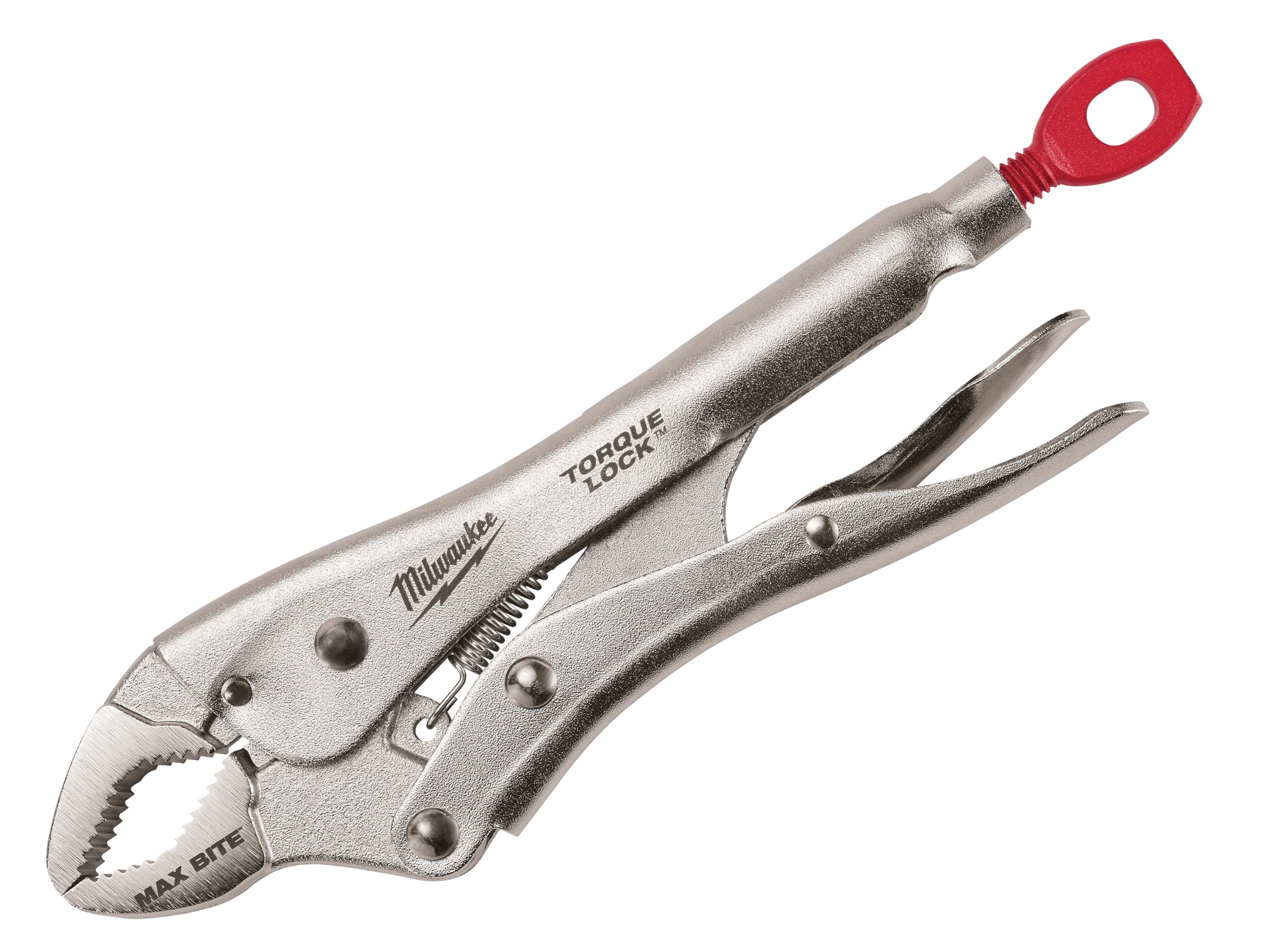 MILWAUKEE MAXBITE TORQUE CURVED LOCKING PLIERS 7"" - JAW LOCKING -  4932471730