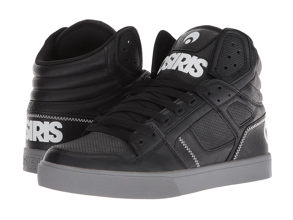 

Osiris Clone (Black/White/Grey) Men's Skate Shoes