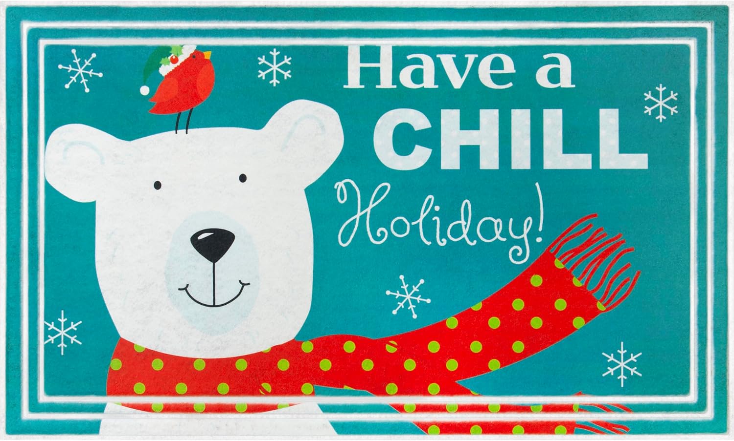Apache Mills Happy Challah Days 18 x 30 Holiday Door Mat