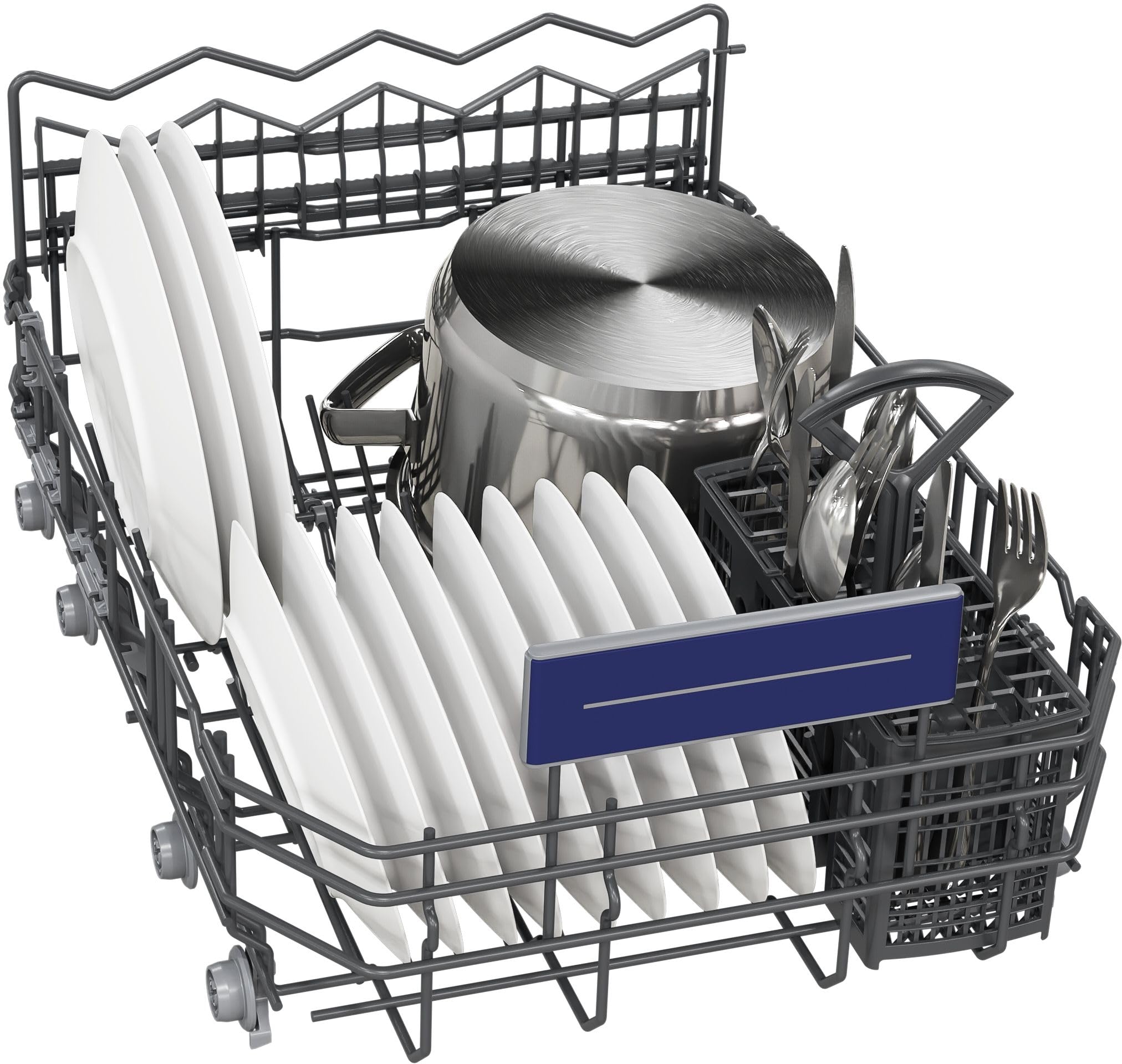 Siemens iQ300 SR53HS74KE teilintegrierter Geschirrspüler 45 cm Eco 50°C varioSpeed Plus Edelstahl