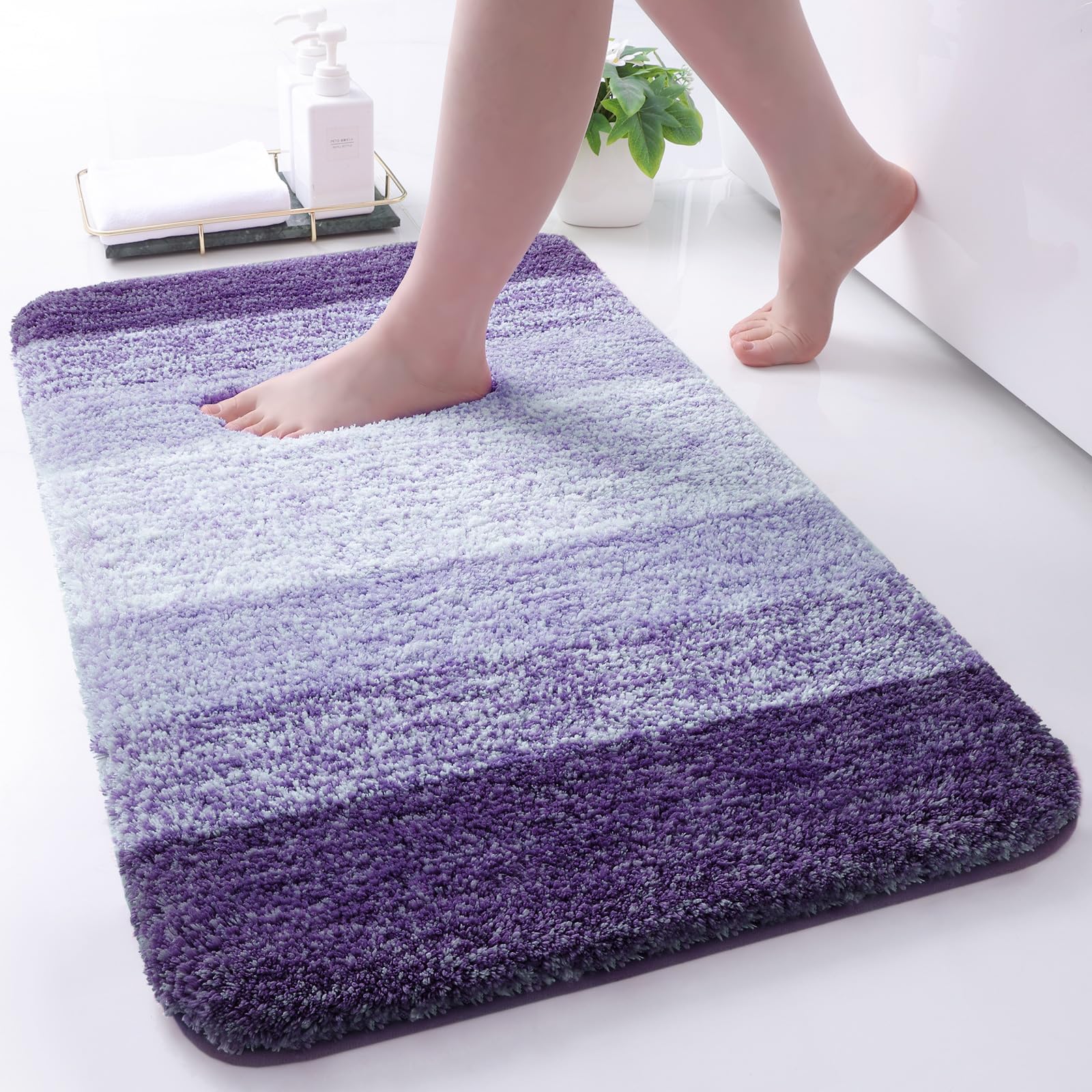 Arotive Microfiber Bathroom Rugs