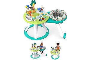 Bright Stars Around We Go 2-in-1 Walk-around Baby Activity Center & Table
