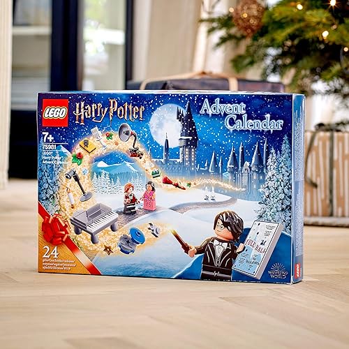 Miniatura 7 de LEGO Calendario de Adviento 75981 de Harry Potter 2020, juguetes coleccionables de The Hogwarts Yule Ball, Harry Potter y el cáliz de fuego y más,
