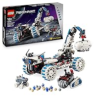 LEGO Technic Veicolo Spaziale Rover Lunare Lunar Outpost - Giocattolo Interattivo STEM con Braccio