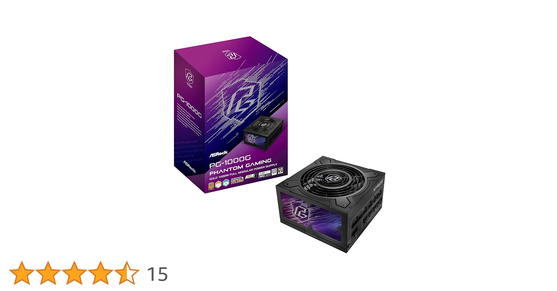 ASRock Phantom Gaming 次世代GPU対応 PG-1000G ASRock | PG-1000G