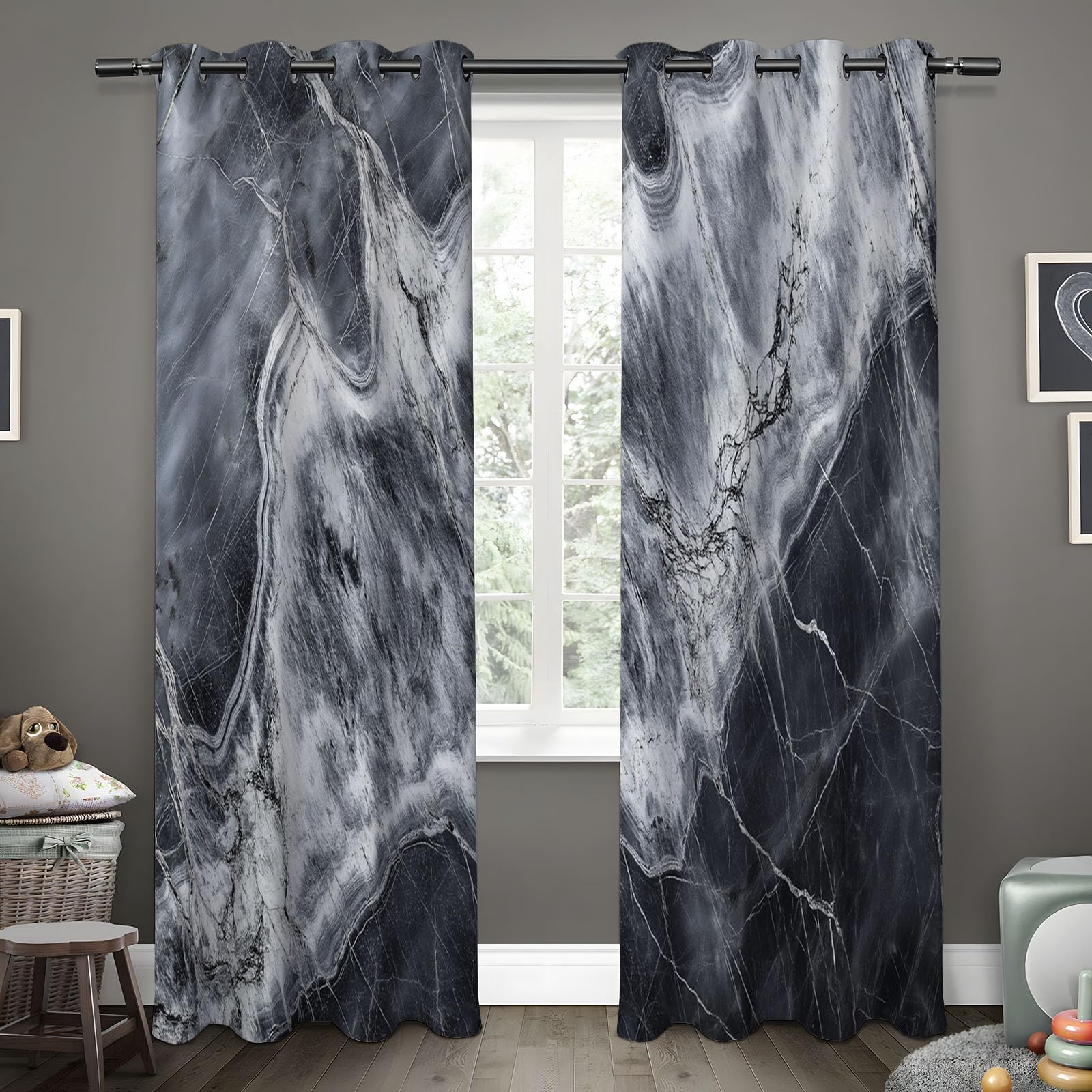 Rideau thermique isolant contre le froid et le bruit 140x240 cm