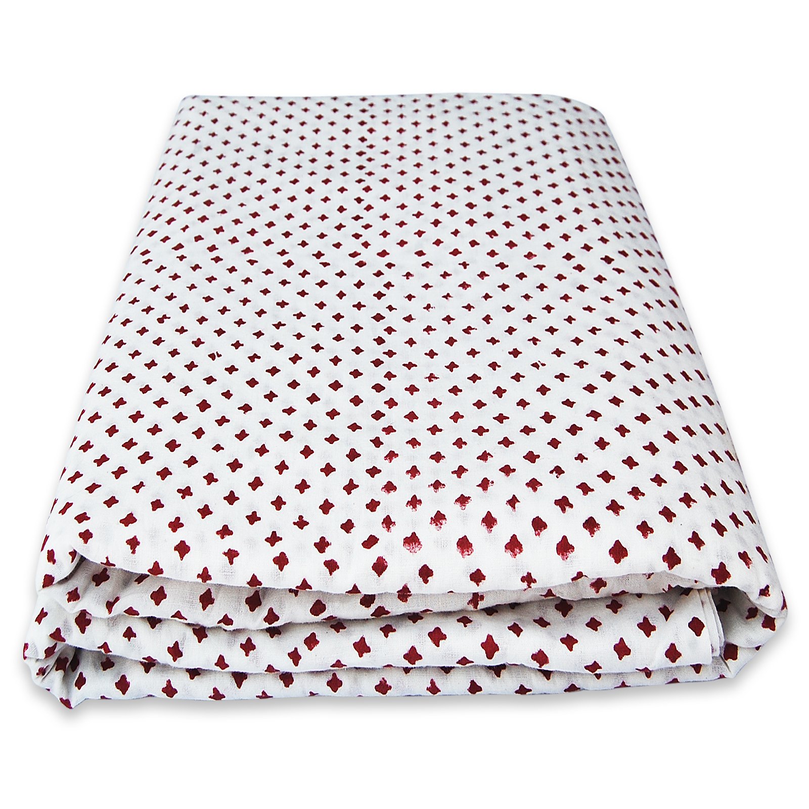 Tkanina bawełniana z nadrukiem blokowym Indyjska tkanina ręcznie drukowana, miękka tkanina bawełniana od The Yard Fabric, Jaipuri Kurti drukowana tkanina na letnią sukienkę (10 jardów)