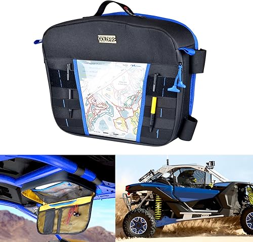 Para Can Am Maverick X3 Bolsa de techo, 1680D resistente al agua UTV X3 Bolsa de almacenamiento para 2017-2023 Can Am Maverick X3 Max RS DS Turbo R