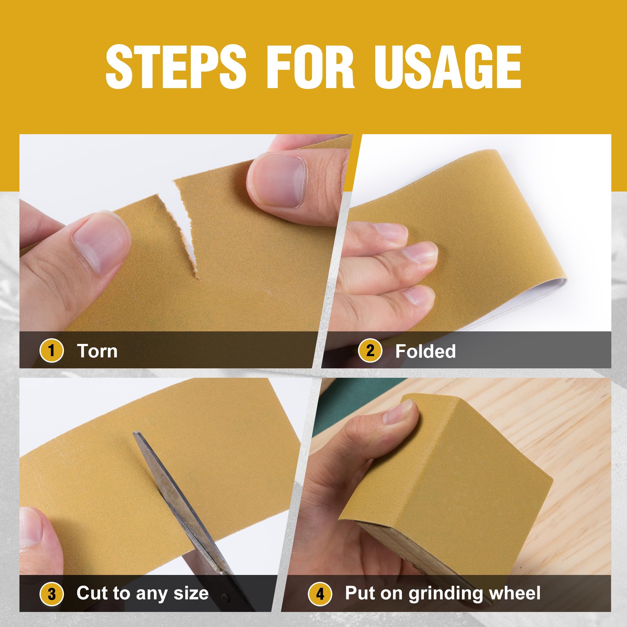 320 Grit Longboard Sandpaper Roll - PSA Adhesive -4