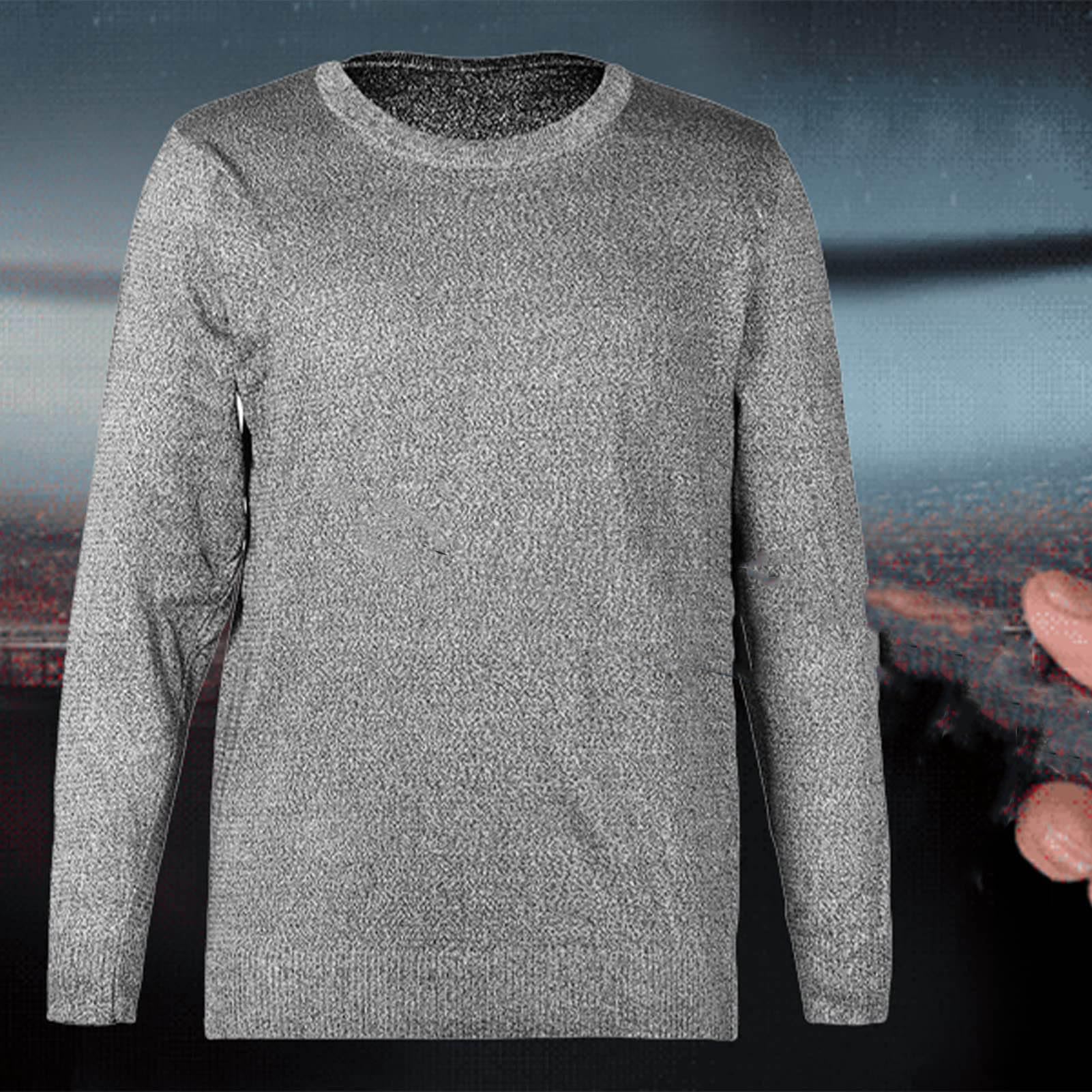 Level 5 Protection Sleeve Rugged Cut Resistant Clothing Cut Resistant Safety Clothing Cut Resistant Hand Shirts Protective Gear(XXL)