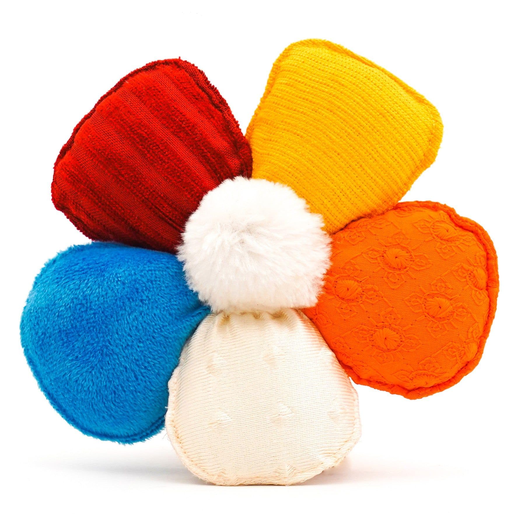 B4BRAIN Sensory Flower For 0-1 Years Babies For Brain Development Best Sensory Toys Babies Kids Infants, Multicolor, 1 Count