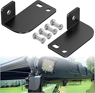 Nilight Rear Roof Backup Light Bar Brackets for Polaris Ranger 2013-2024
