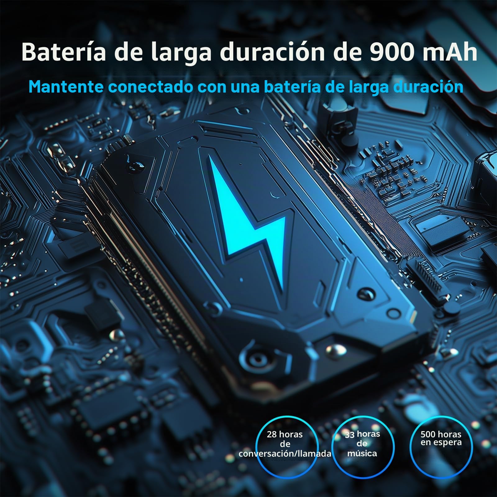 Auriculares Casco Moto,Intercomunicador Casco Moto H9 Sistema de Comunicación Inalámbrica Bluetooth 5.1 con Compartición de Música y Asistente de Voz (2 Piezas)