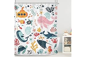 Kids Shower Curtain: Underwater Adventure for Your Little Explorers