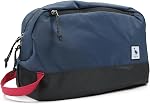 Sac de toilette de voyage 8L, Grand cube d'emballage avec étanche TPU Compartiment humide/séché