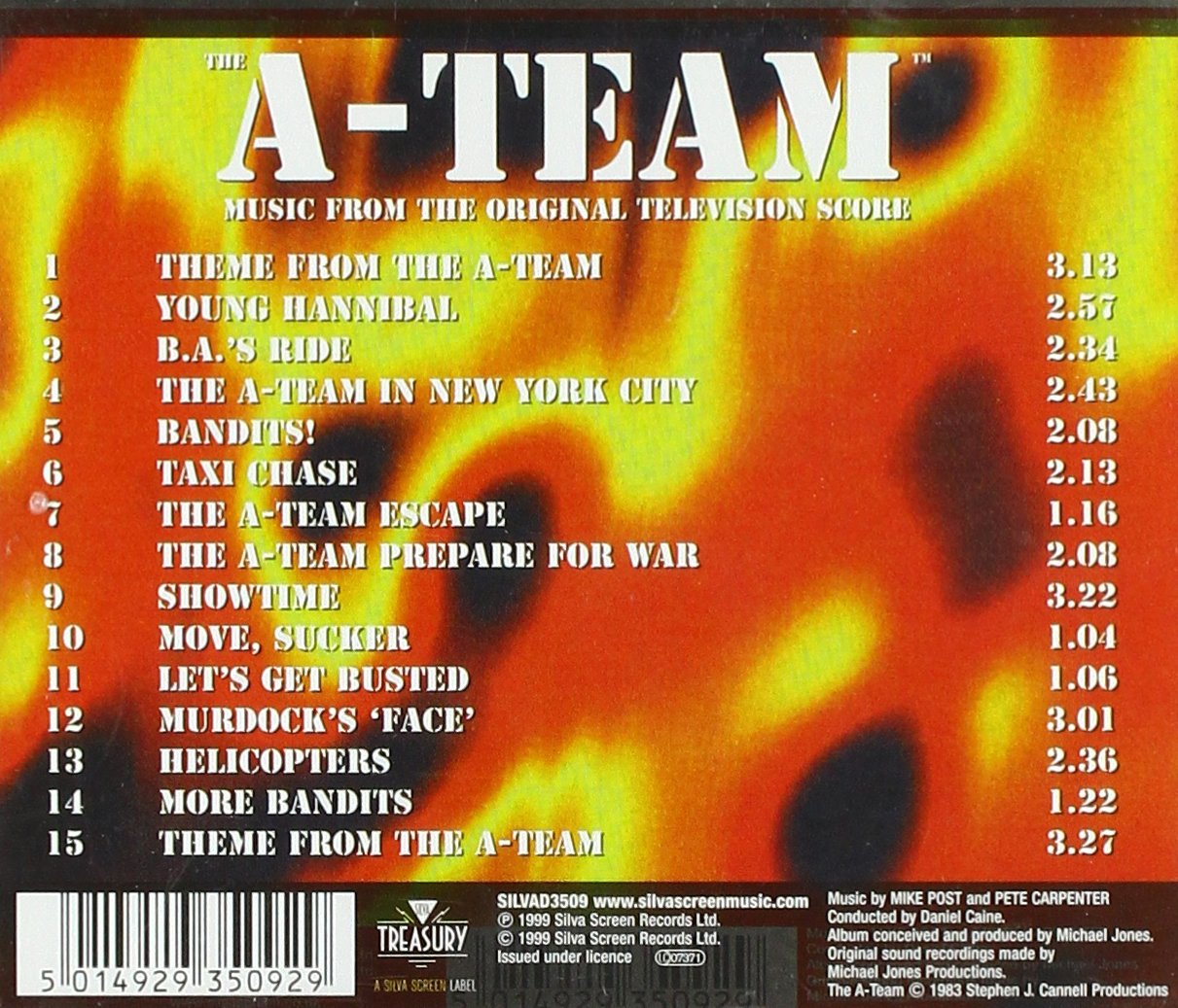 美品 特攻野郎Aチーム THE MOVIE オリジナル・サウンドトラック