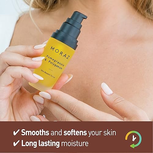 Miniatura 6 de Moraz Skin Booster - Suero facial con vitamina C con extracto de granada, polígono, mirto, artemisa, aceite de jojoba y vitamina E - Suero