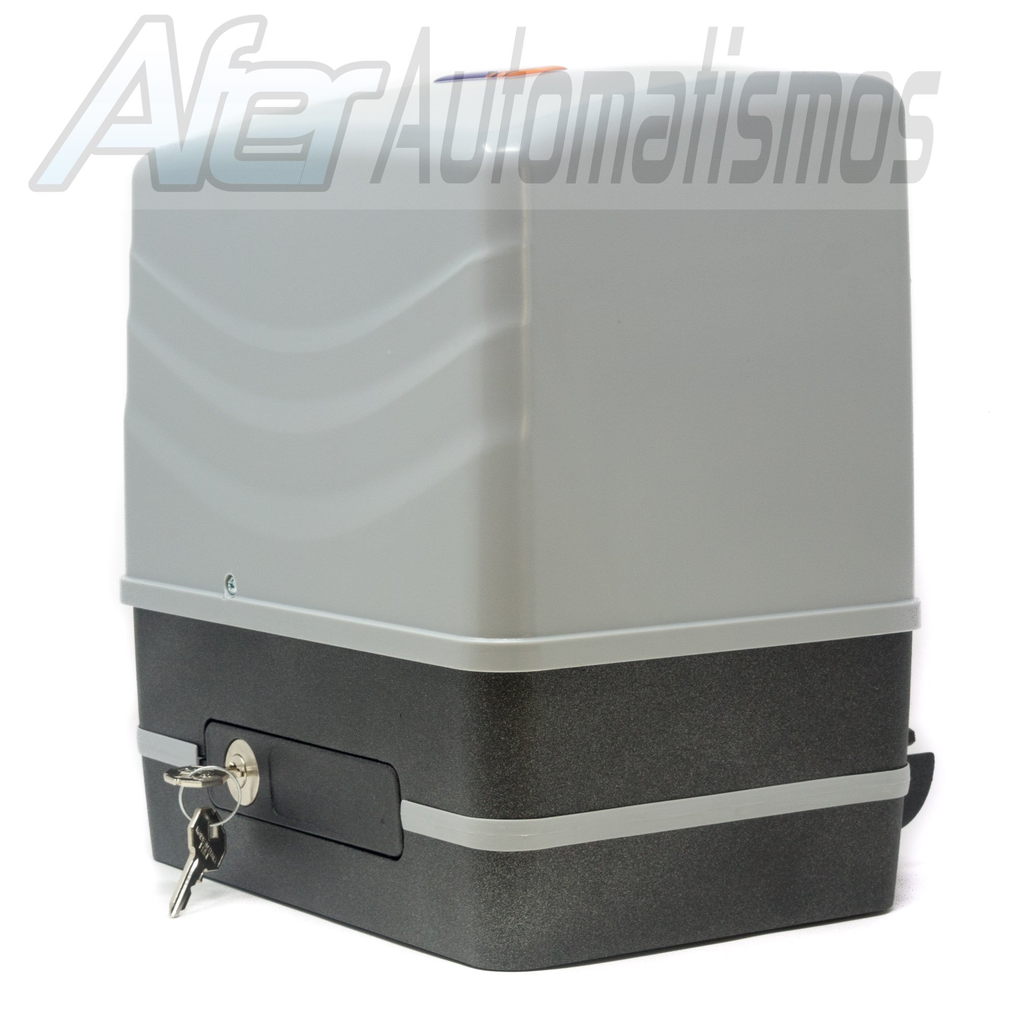 Kit motor para puerta de garaje o cancela corredera VDS SIMPLY 600 Kg – 230 v + 2 mandos Rolling code 4 canales 433 Mhz.