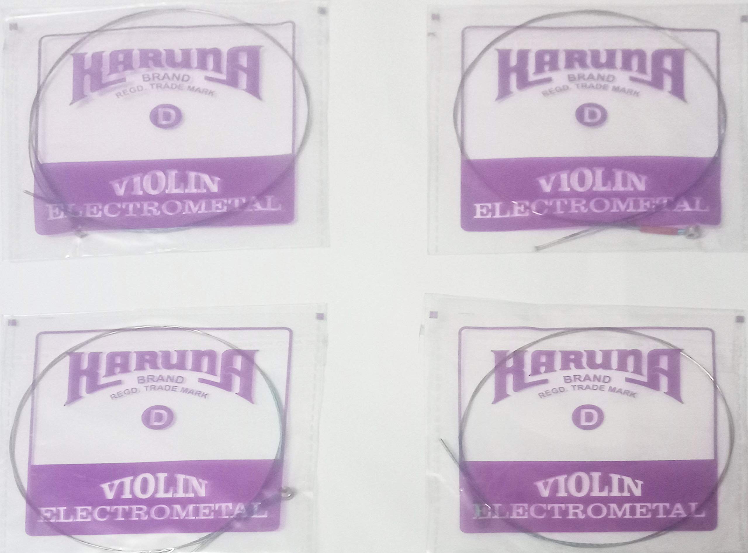 Karuna D violin String Pack of 4 Sold By Chennai Musicals - Image 1