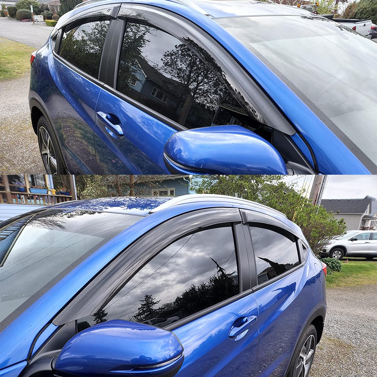 Lightronic Seitenfenster-Visiere Für Dodge Ram 1500/2500/3500 (2002-2009) – Dark Smoke, Bruchsicher & Kratzfest | 4er Set