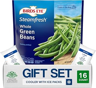 Salutem Vita – Premium Selects Frozen Whole Green Beans, 10.8 oz, Gift Set – Pack of 16