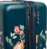 Amazon.com: Hardside Rolling Suitcase Luggage, Fresh-Cut Floral