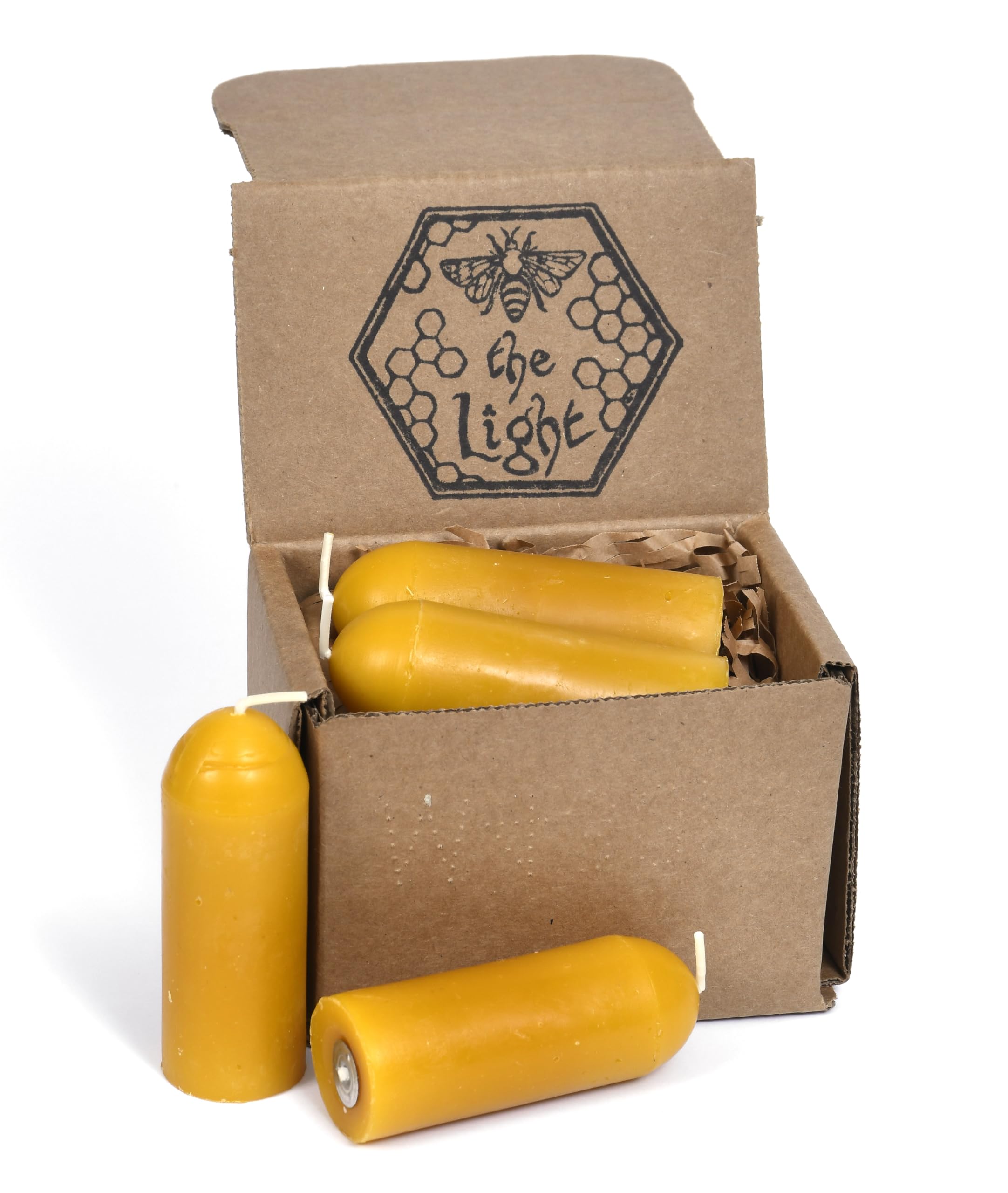 BeeTheLight Beeswax Lantern Candles (3.5