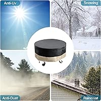 Vista 4 de Stanbroil cobertor redondo completo para hoguera., 30