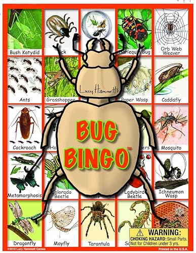 Lucy Hammett Games Bug Bingo Juego de mesa