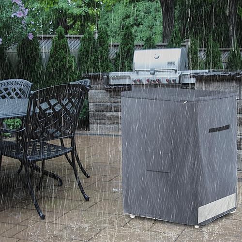 Miniatura 6 de Dalema Cubierta de congelador impermeable, cubiertas de congelador profundas para exteriores, cubiertas de congelador para exteriores para