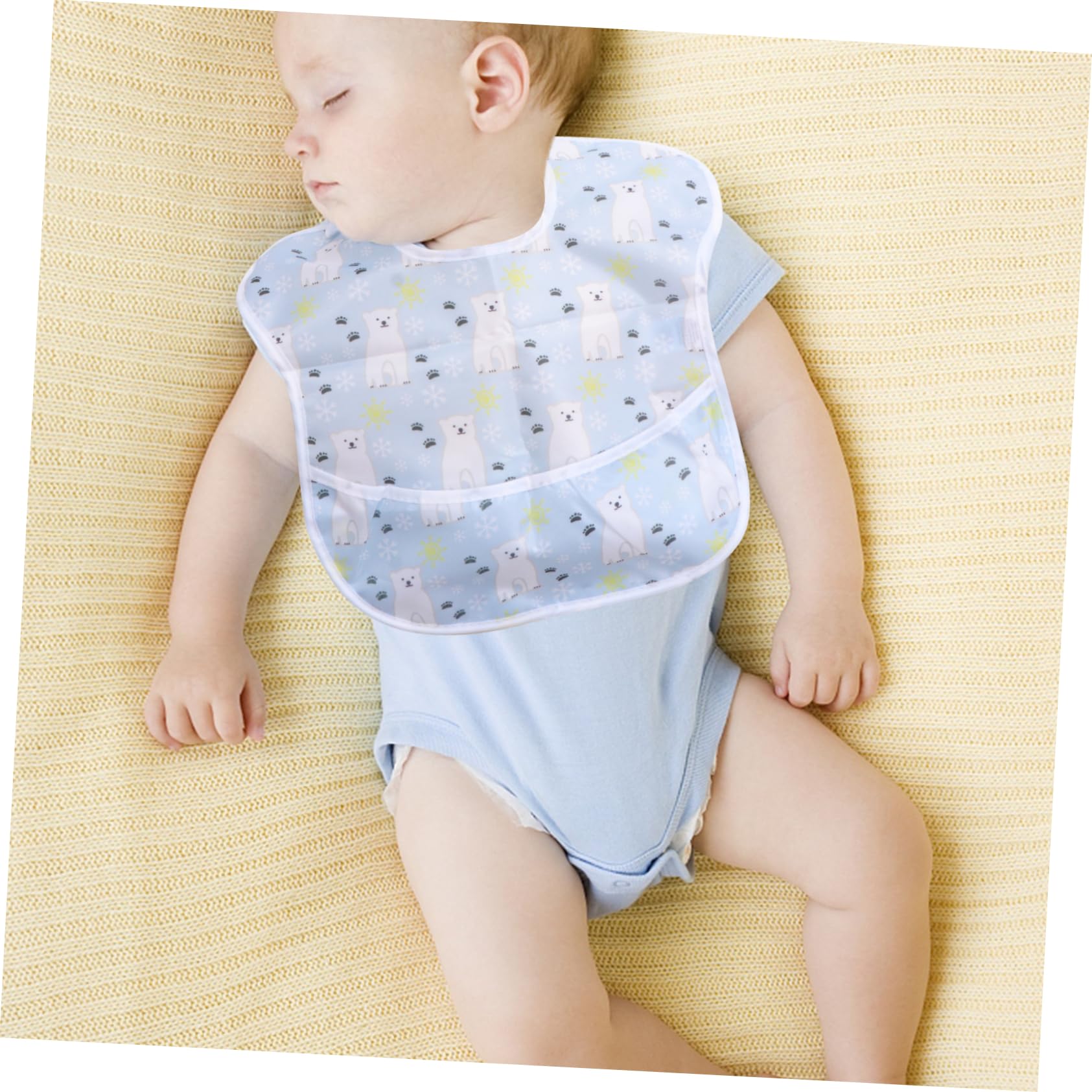Abaodam 9 Piezas De Suministros Baberos Para Niño Babero De Primer Cumpleaños os Impermeables o Inicial os Lindos os De Algodón o o os os De Comida