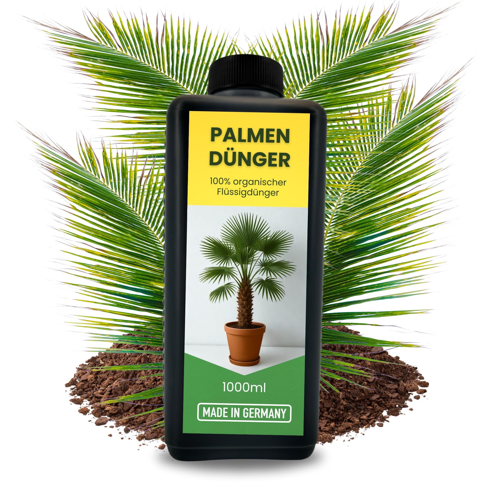 Natrlicher Hanfpalmendnger 1L Hanfpalme Dnger Palmendnger 1 Liter  Flssigdnger fr drinen und drauen Auen Pflanzendnger  Pflanzenstrkungsmittel Blatt- & Wurzeldnger organisch 1000ml : Amazon.de:  Garten