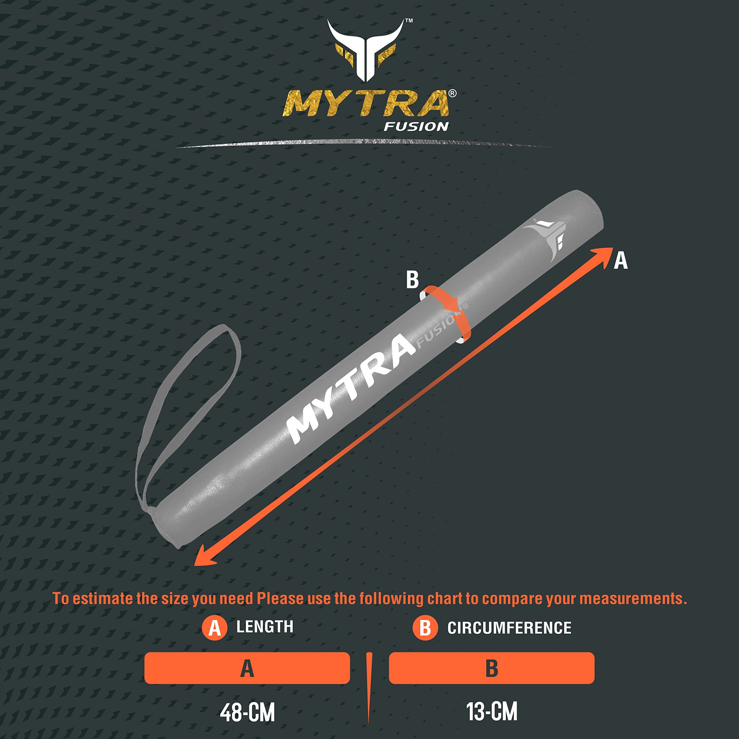 Mytra Fusion Stick Mitt 50X17 (50X17, Blue)