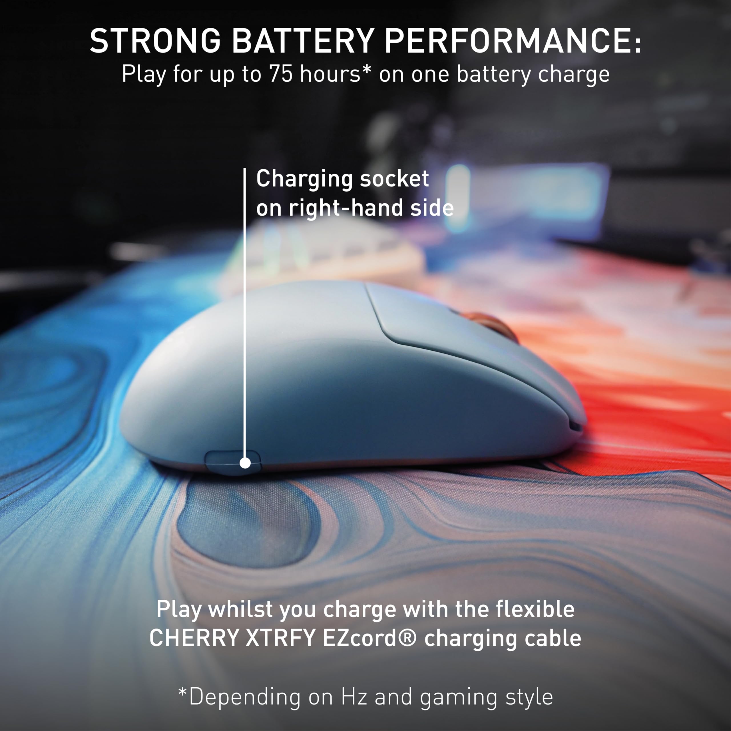 Amazon | CHERRY (チェリー) XTRFY M68 ワイヤレス 超軽量 ワイヤレス