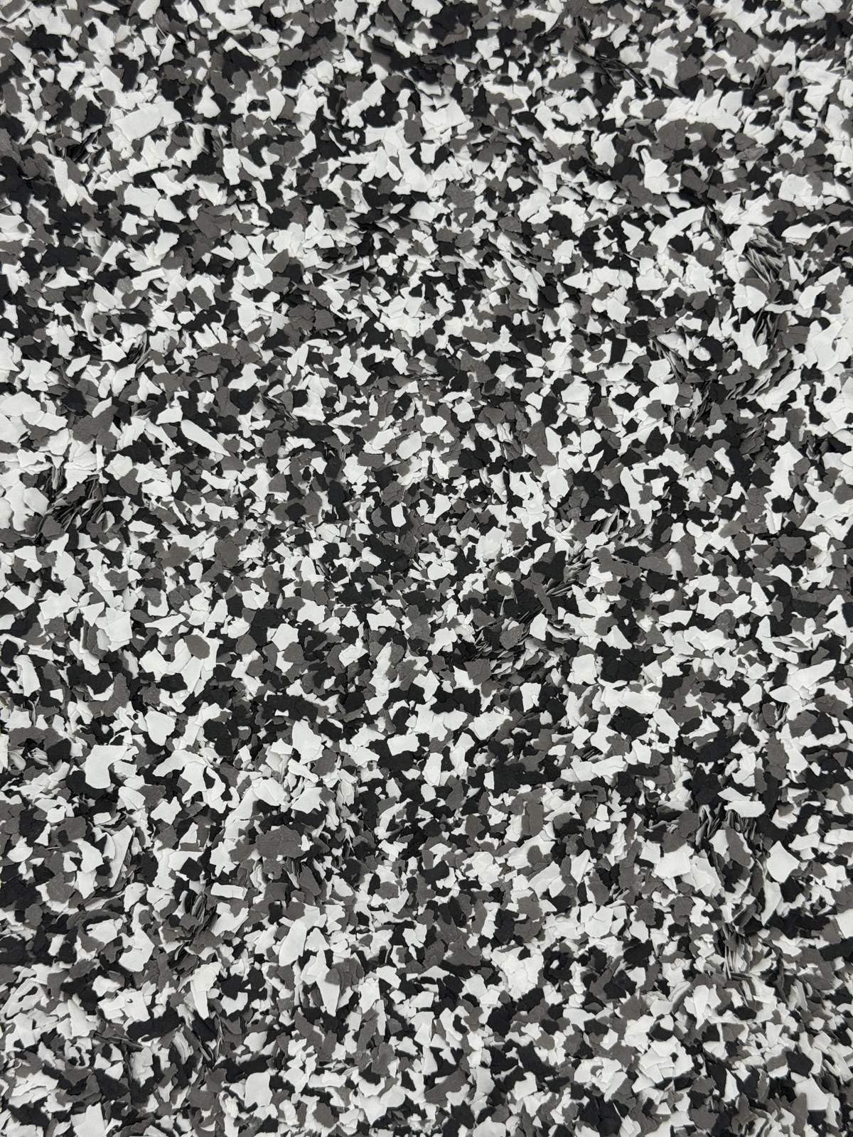 Epoxidharz Farbchips Bodenbeschichtung Garage Boden Chips Schwarz/Weiß/Grau 5kg