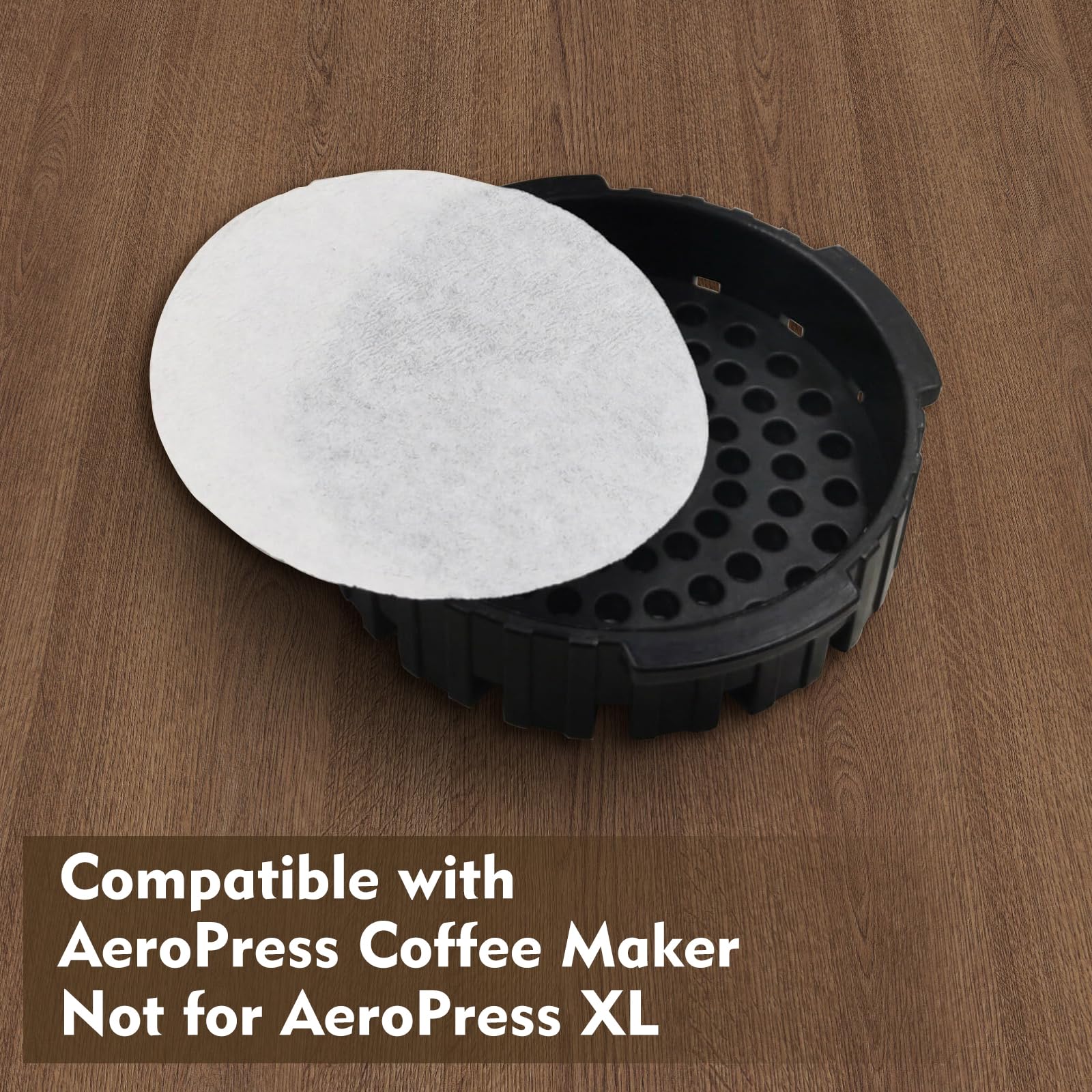 1000 filtros de café desechables redondos compatibles con cafeteras Aeropress Bialetti Moka Pot Bialetti Espresso Maker Moka Pot