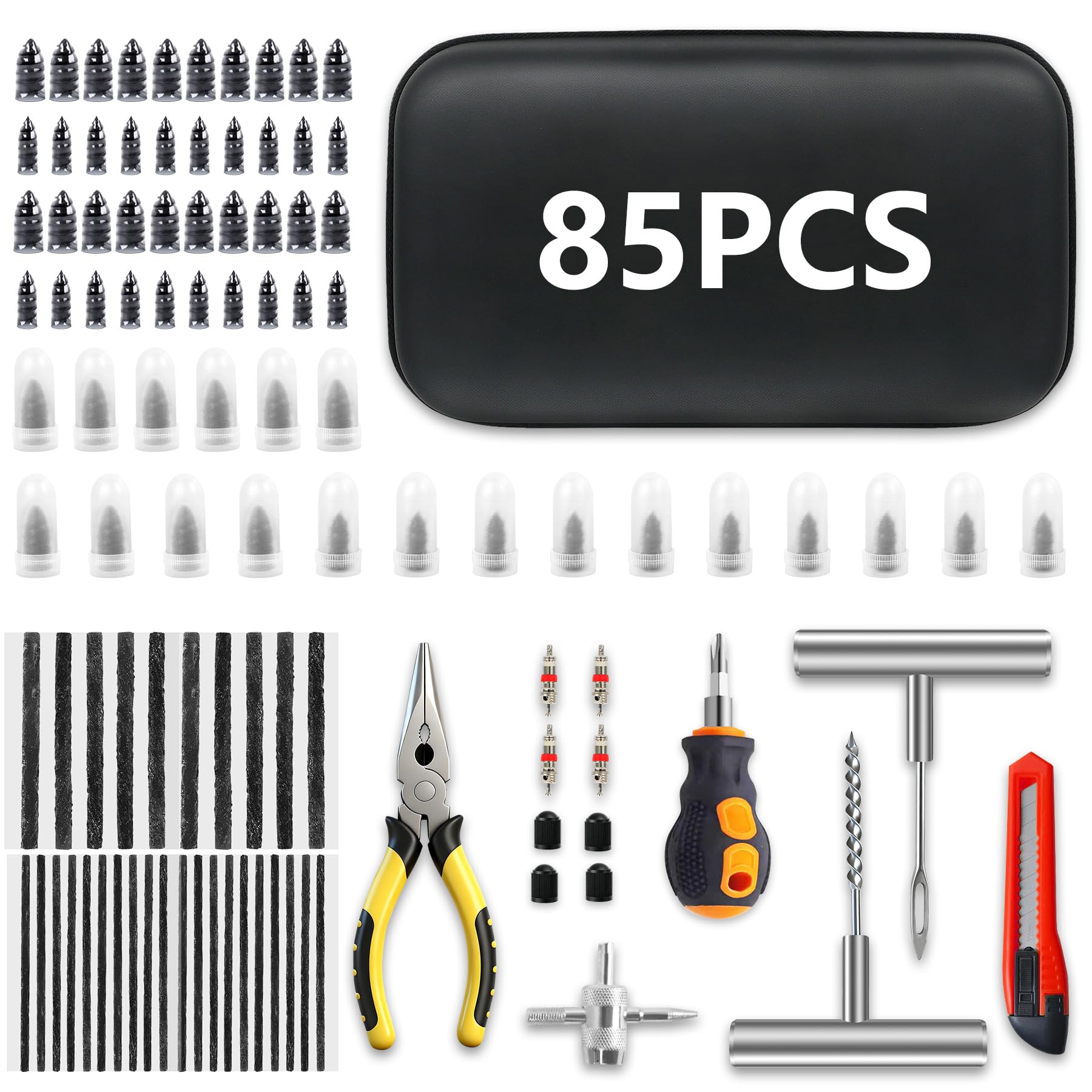 Reifenreparatur-Set mit Reifenstecker, Schraubentyp