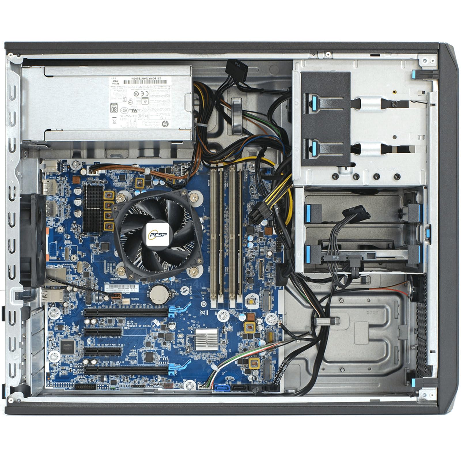 HP Workstation PC Computer Destkop Z2 G4 Tower, Processore Core i7-8700, Memoria Ram 32GB, Disco SSD 512GB, Win 11 Pro (Ricondizionato)