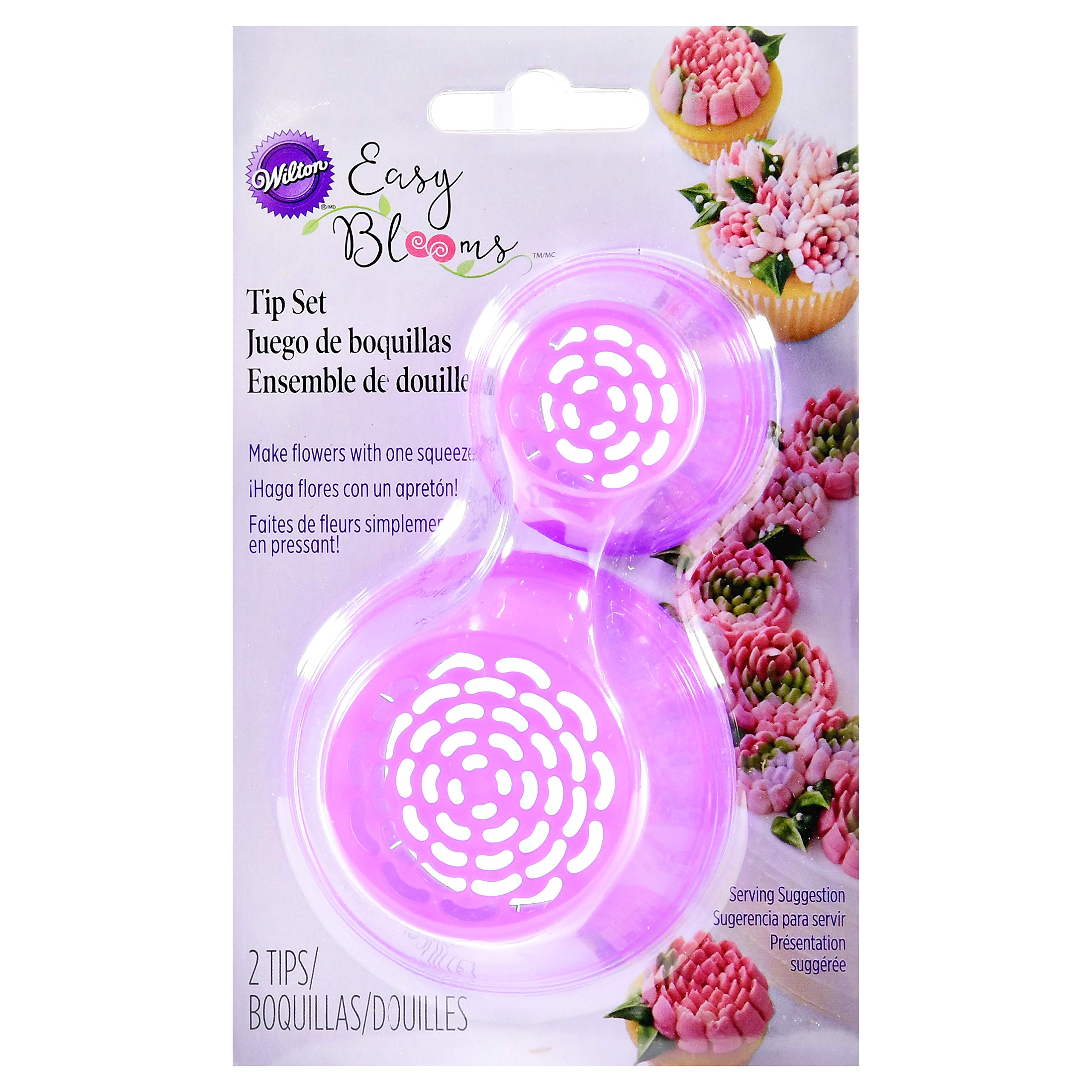 WiltonEasy Blooms Mum Tip Set, 2 Piece
