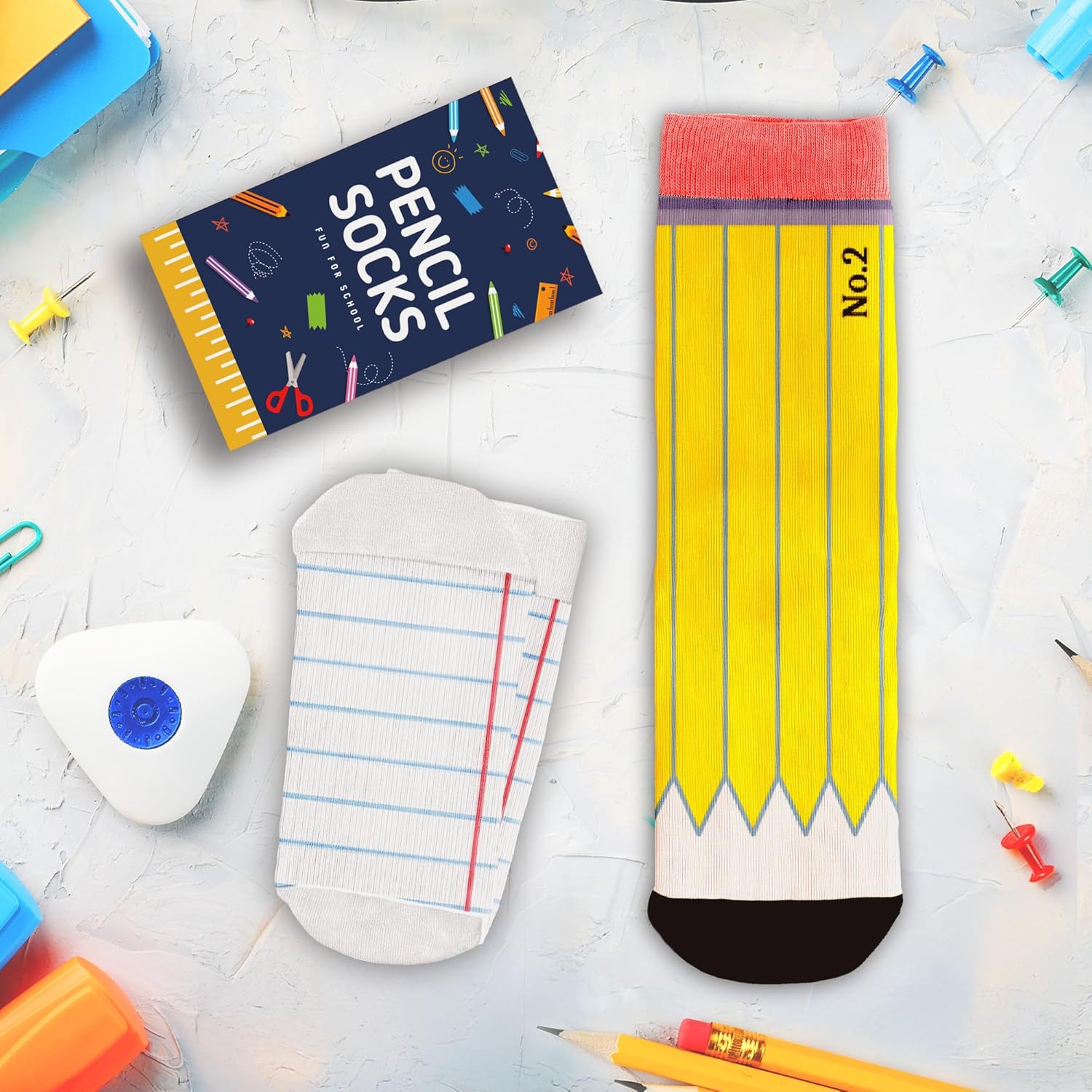 Crazy Socks, Funny Socks for Kids, Girls & Boys - Cool Gag gift - Christmas Gifts, Stocking Stuffers for Women, Men - Image 6