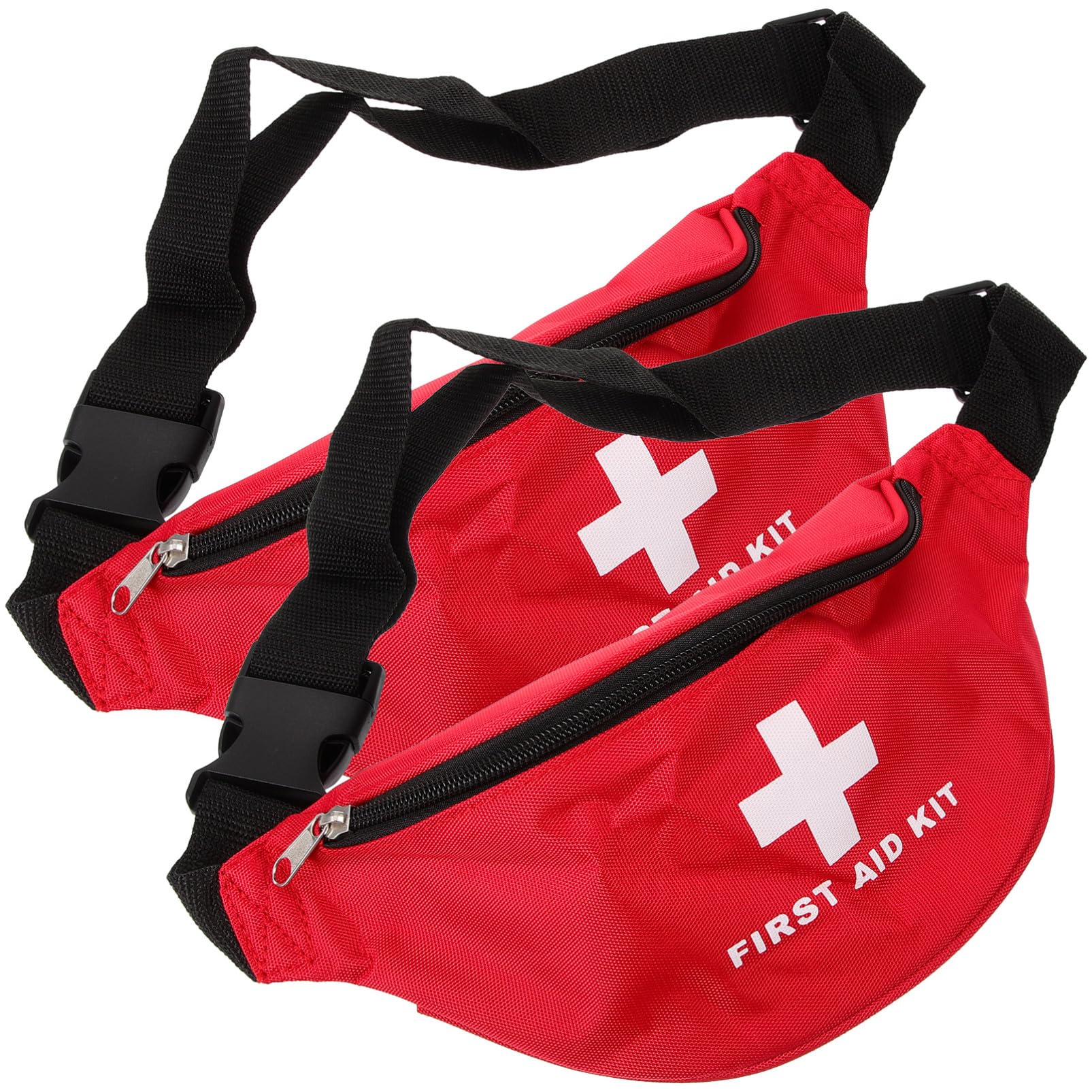 Toddmomy 3 Series Bolsa De Primeros Auxilios Botiquín De Primeros Auxilios Para El Coche Kit De Emergencia En El Hogar Botiquín De Coche Tela De Nailon Rojo 2 Piezas X 3