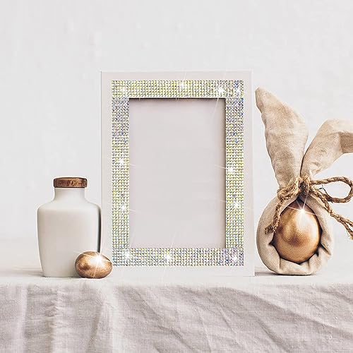 Miniatura 13 de Tiras autoadhesivas de diamantes de imitación de cristal para manualidades con diamantes de imitación de 0.079 pulgadas (0.079 in) para Champán