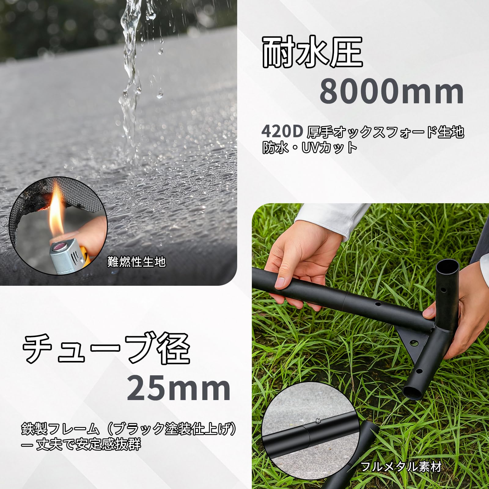 Amazon.co.jp: FRGBAKLI サイクルハウス 3台用 大型バイクガレージ
