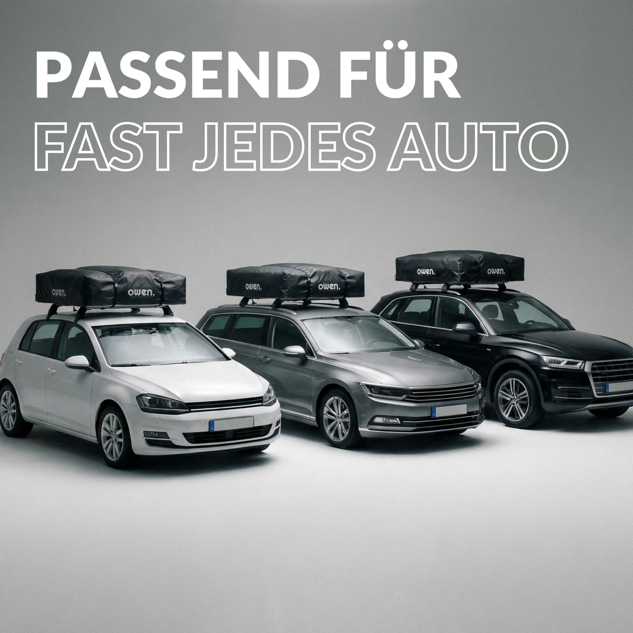Owen® Two+ Dachzelt | Verfügbar mit Vorzelt-Option | Wählbare Farben | Geräumiges, Komfortables Autodachzelt | Ideal für Auto-Camping | Vielseitiges Campingzubehör