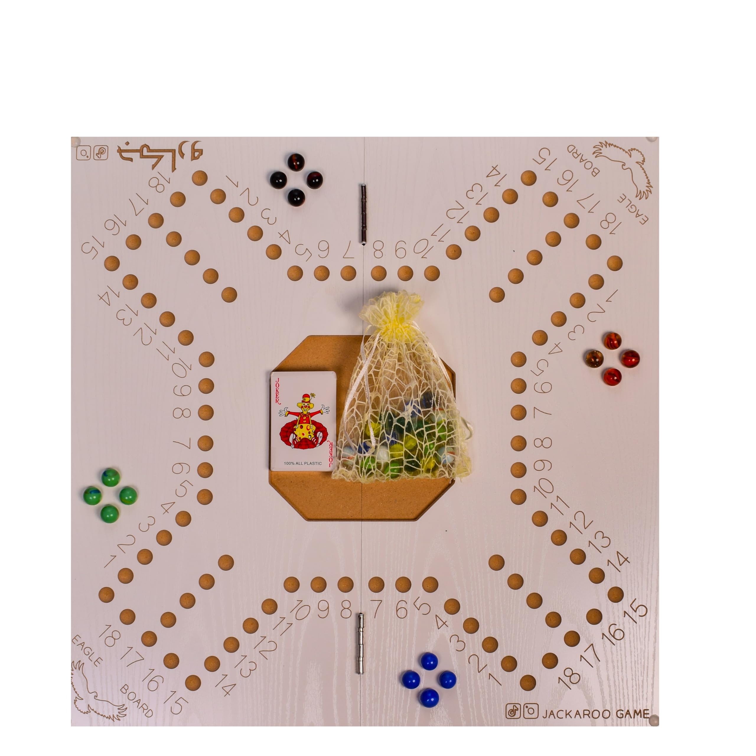 jackaroo 4 Players with bag special edition Jakaroo