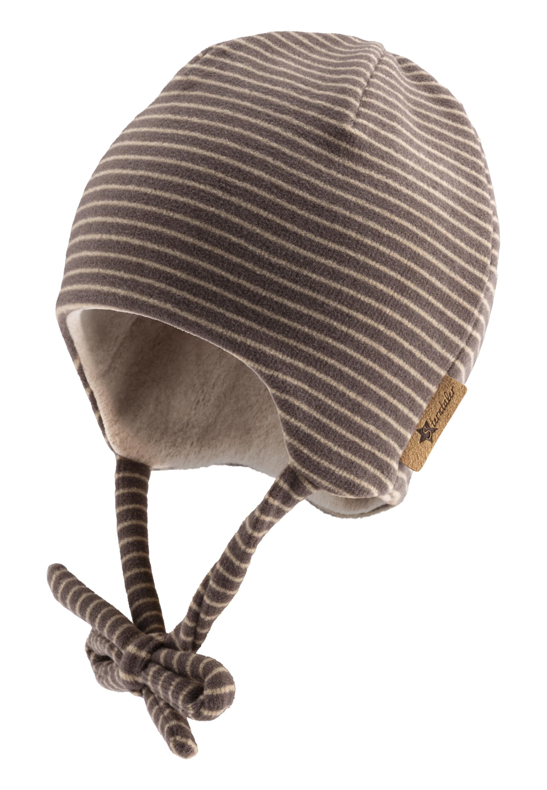 Sterntaler Unisex Beanie Striped Microfleece