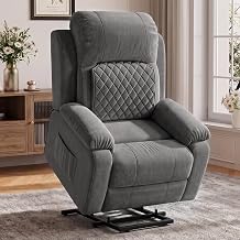 Power Lift Recliner Chair for Elderly, Reclining Chair with Rolling Massage