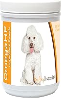 Vista 128 de Healthy Breeds Schnauzer en miniatura Omega HP Ácido graso para piel y pelaje Masticables suaves 60